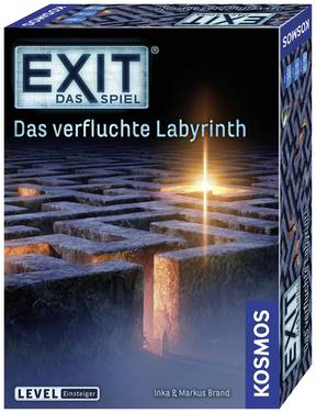 Kosmos EXIT® - Das Spiel: Das verfluchte Labyrinth (E) 682026 Anzahl Spieler (max.): 4
