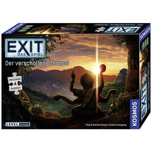 Thumbnail - Kosmos EXIT® - Das Spiel + Puzzle: Der verschollene Tempel (E) 692094 Anzahl Spieler (max.): 4