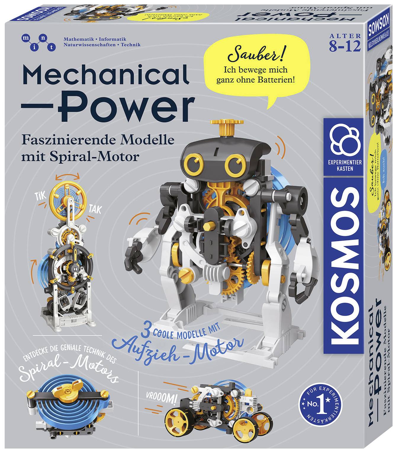 Kosmos Mechanical Power, Roboter, Ingenieurswesen, 8 Jahr(e), Mehrfarbig-0