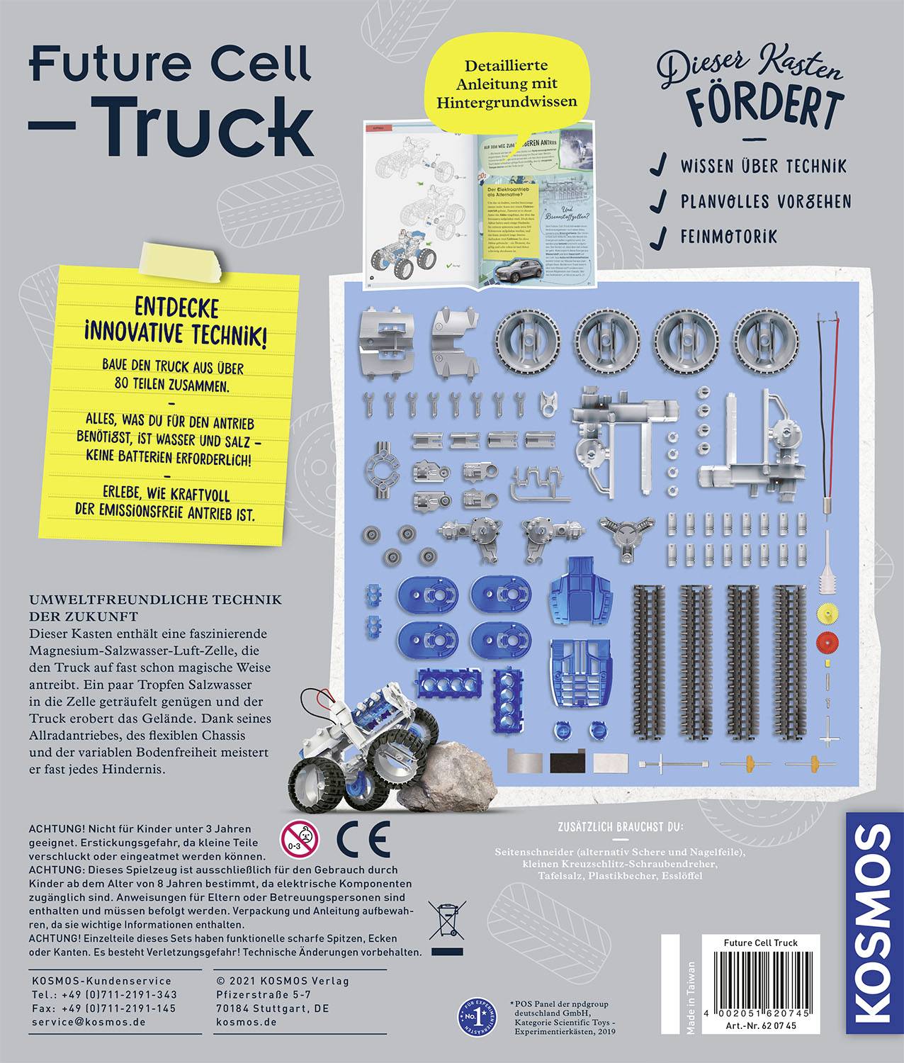 Kosmos Future Cell-Truck, Bausatz, 8 Jahr(e)-1
