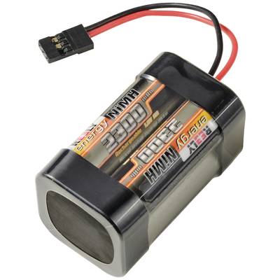 Ein wiederaufladbarer NiMH-Akkupack mit 7,2 V und 3300 mAh Kapazität, geeignet für ferngesteuerte Fahrzeuge und andere elektronische Geräte.