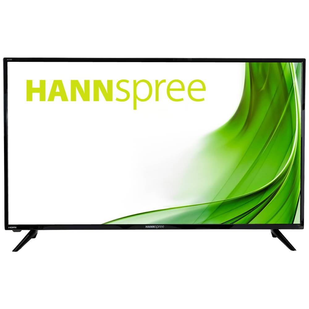 Hannspree HL400UPB LED-monitor Energielabel D (A - G) 100.3 cm (39.5 inch) 1920 x 1080 Pixel 16:9 9.5 ms HDMI, VGA, USB 2.0, Audio-Line-in VA LED