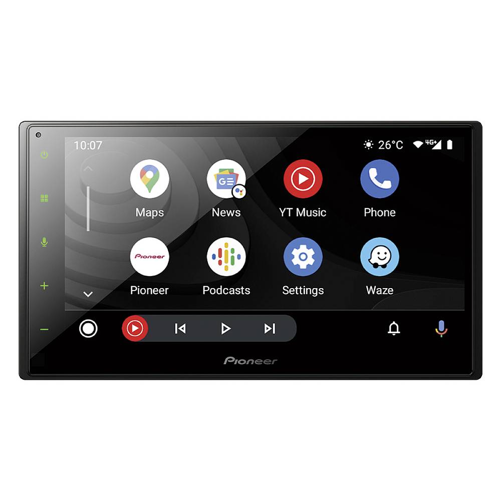 Pioneer SPH-DA360DAB Autoradio met scherm Bluetooth handsfree, Android Auto, Apple CarPlay, Aansluit