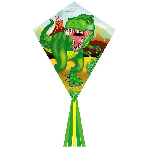 Ecoline Einleiner Drachen Eddy T-Rex Spannweite (Details) 700 mm Windstärken-Eignung 2 - 5 bft