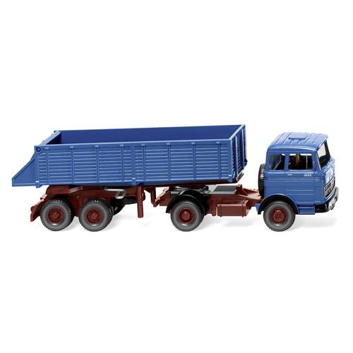 Wiking 0677 09 H0 LKW Modell Mercedes Benz Hinterkippersattelzug