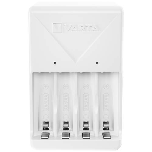 Thumbnail - Varta Plug Charger 4x 56706 Rundzellen-Ladegerät NiMH Micro (AAA), Mignon (AA)