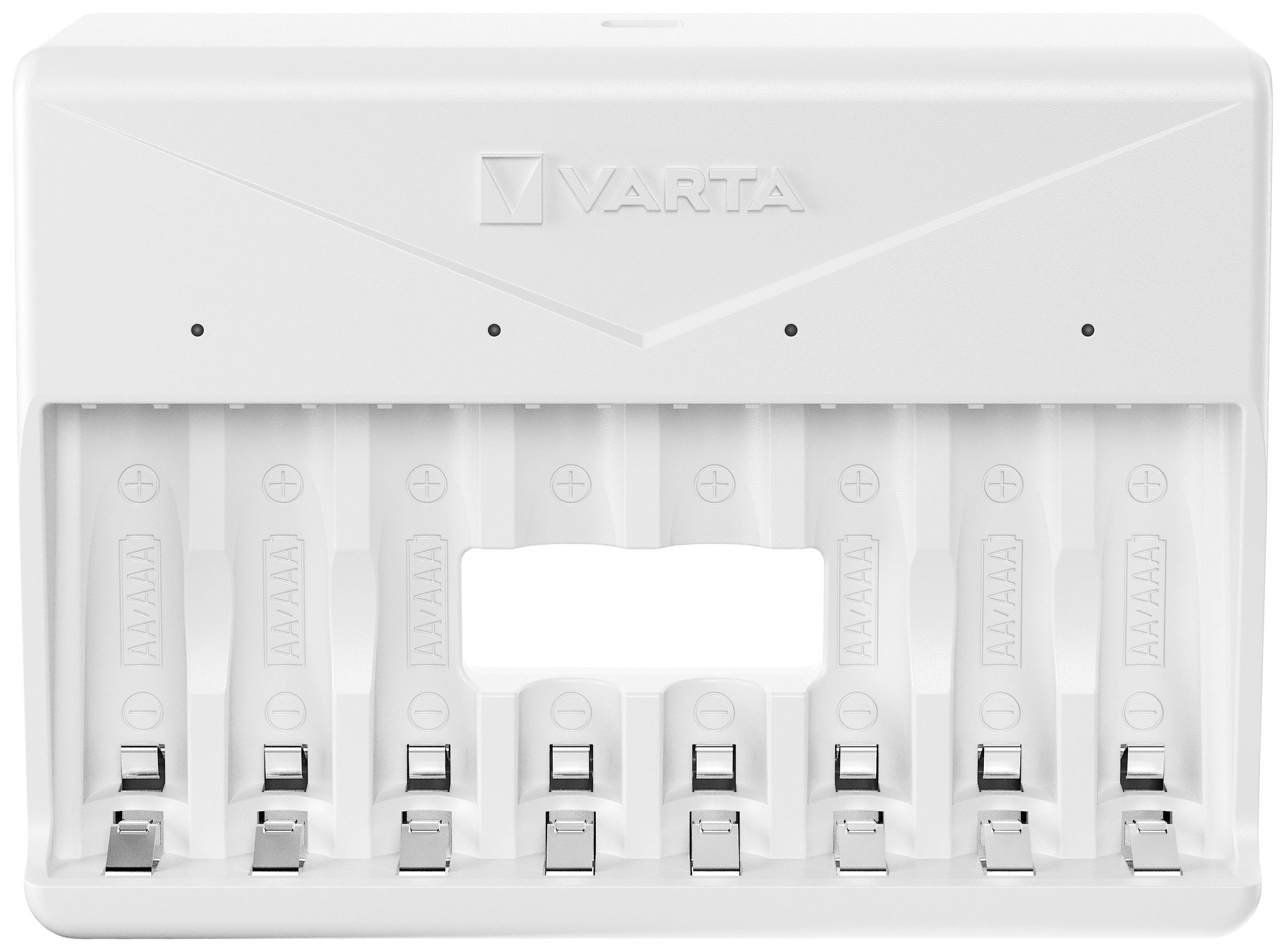VARTA Multi Charger Ladegerät für 2, 4, 6 oder 8 AA, AAA NiMH Zuverlässige Funktionen für hervorrage