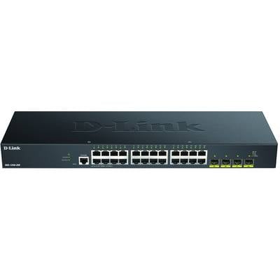 D-Link DGS-1250-28X/E Netzwerk Switch RJ45/SFP+ 24 + 4 Port 128 Gbit/s 