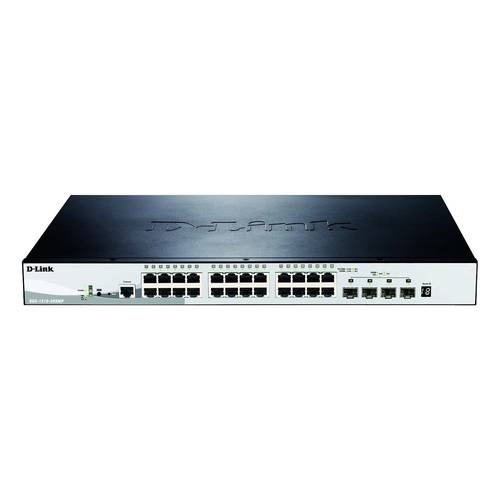 Thumbnail - D-Link DGS-1510-28XMP/E Netzwerk Switch RJ45/SFP+ 24 + 4 Port 128 Gbit/s PoE-Funktion
