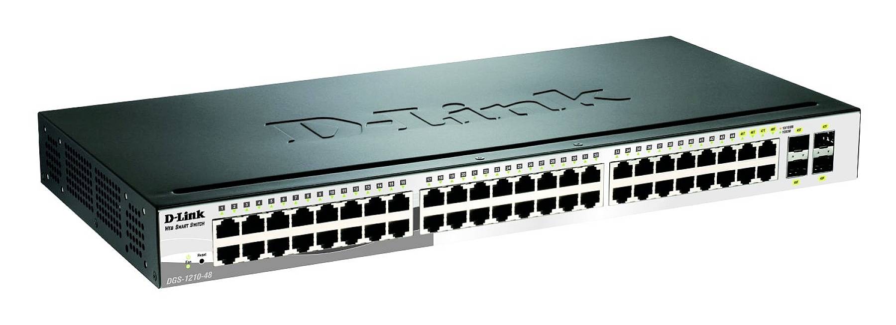 D-Link DGS-1210-48/E DGS-1210-48/E Netzwerk Switch 48 + 4 Port 96 GBit/s integrierte Firewall-1