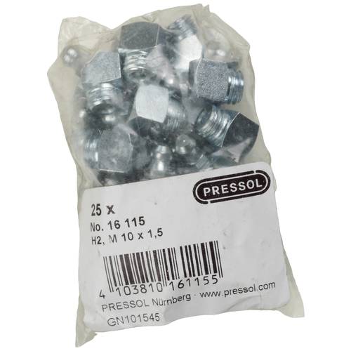 Pressol Kegelschmiernippel H2-45°, M 10 x 1,5-VZ 25 St.