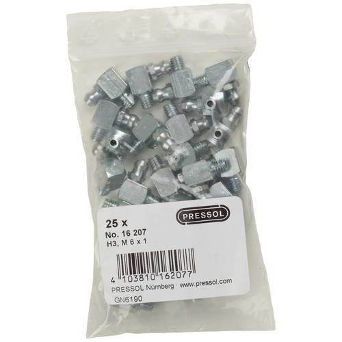Pressol Kegelschmiernippel H3-90°, M 6 x 1-VZ-VK 25 St.