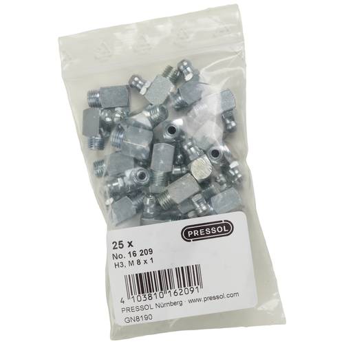 Pressol Kegelschmiernippel H3-90°, M 8 x 1-VZ-VK 25 St.