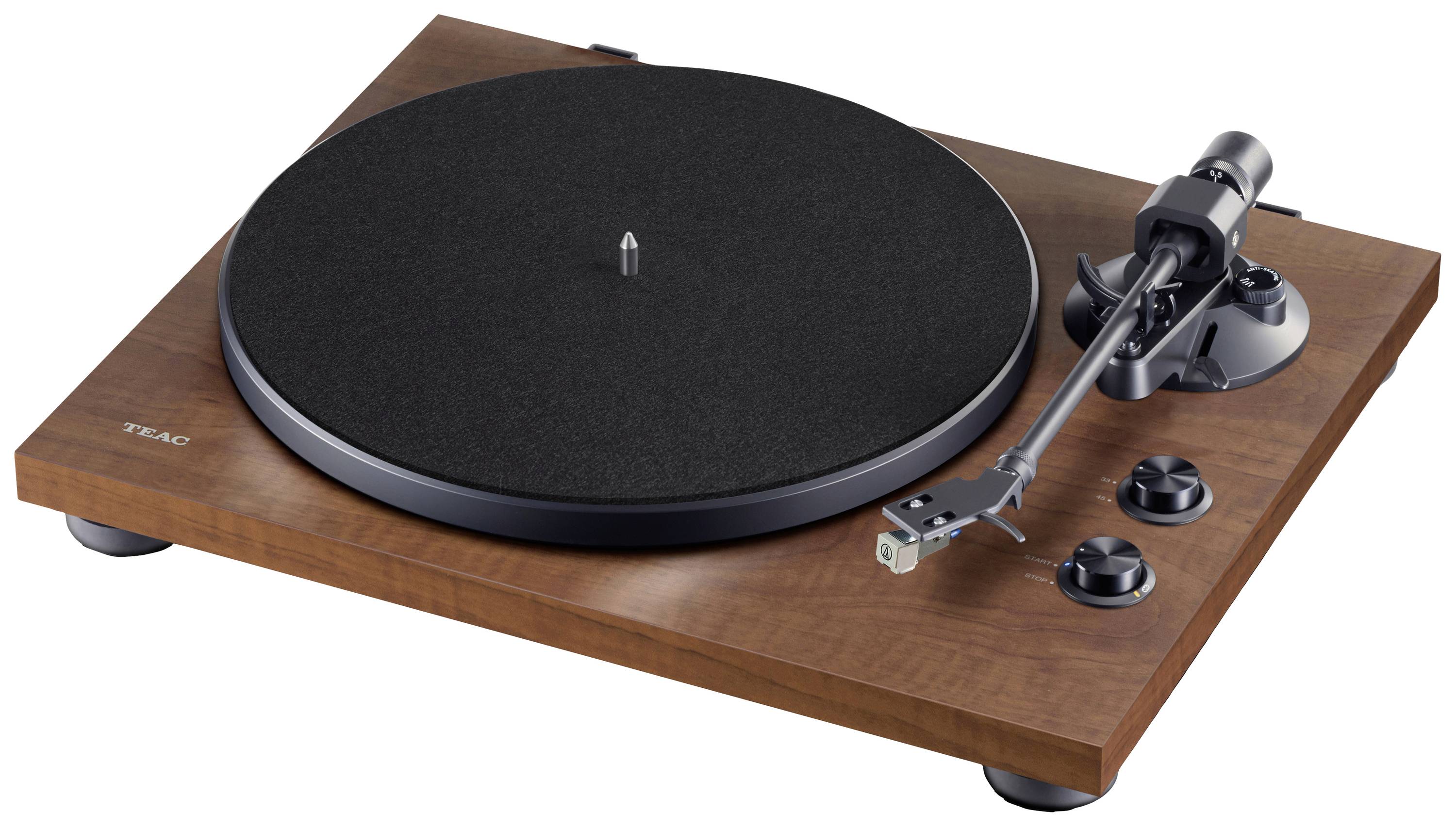 Teac TN-280BT-A3 - Plattenspieler - Nußbaum-1