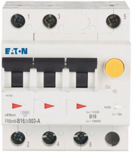 Eaton Y7-170735 FI-Schutzschalter/Leitungsschutzschalter 3phasig  