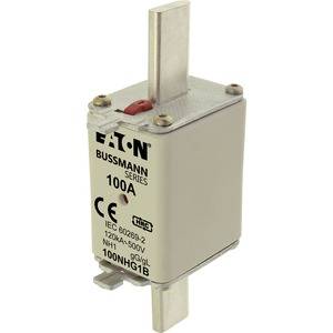 Eaton 100NHG1B NH-Sicherung mit mechanischer Sicherungsanzeige Passend für (Sicherungen) Sicherungsgröße 000 - 4 Sicherungsgröße = 1 100 A 500 V 3 St.