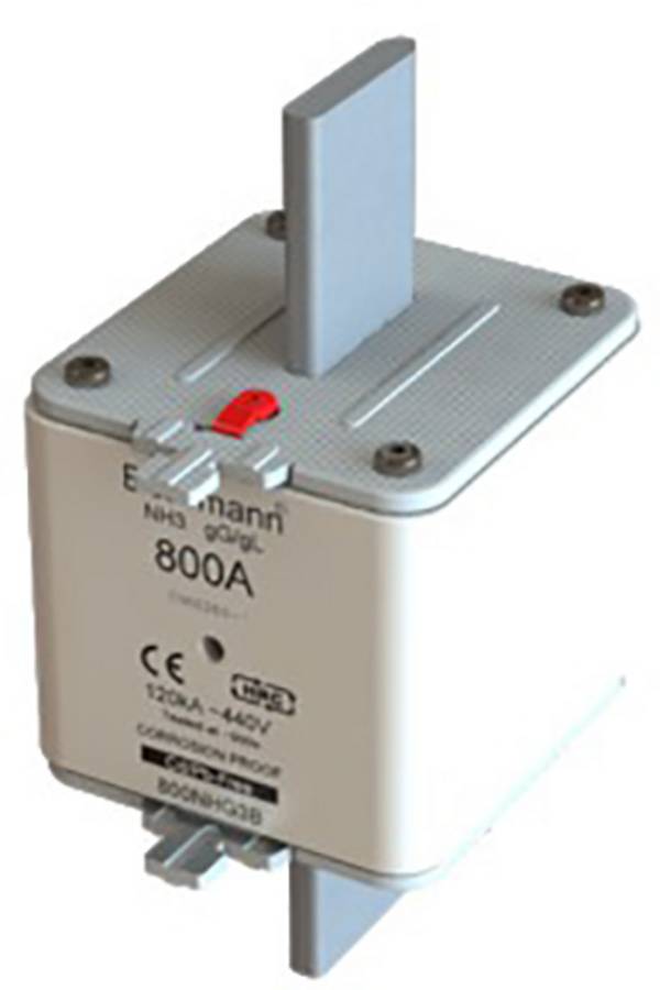 Eaton 400NHG3B NH-Sicherung mit mechanischer Sicherungsanzeige Passend für (Sicherungen) Sicherungsgröße 000 - 4 Sicherungsgröße = 3 400 A 500 V 3 St.
