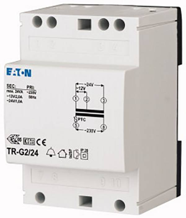 Eaton Y7-272484 Universal-Netztransformator 1 x 230 V 2 x 12 V, 24 V 1.9 W 2 A