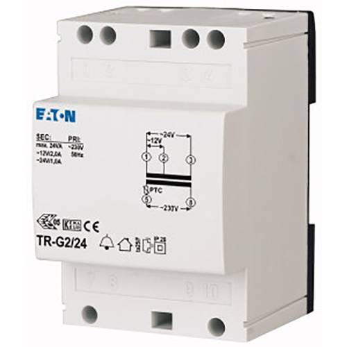 Thumbnail - Eaton Y7-272484 Universal-Netztransformator 1 x 230 V 2 x 12 V, 24 V 1.9 W 2 A