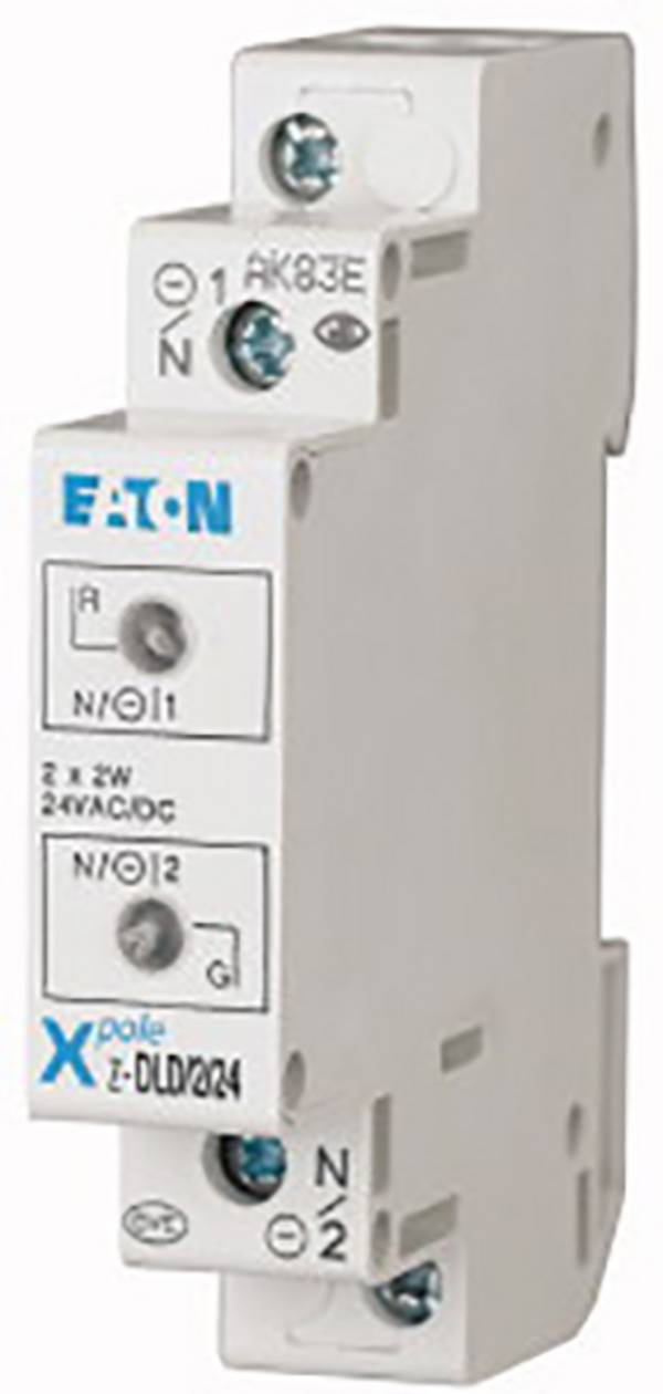 Doppelleuchte, 24AC/DC, rot/grün Eaton Y7-284926