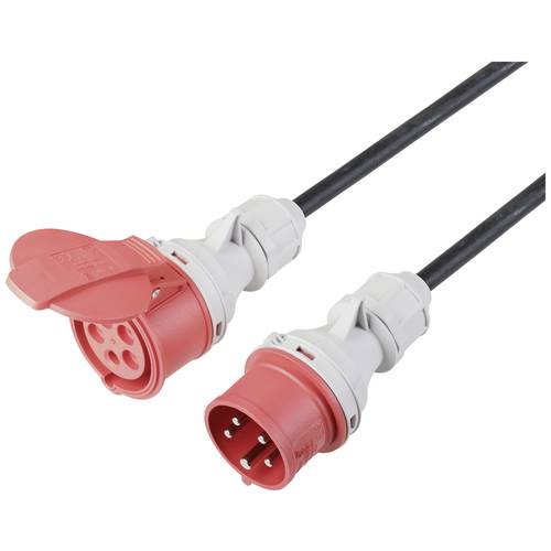 Sygonix SY-5245022 Strom Verlängerungskabel 16 A Schwarz 25 m H07RN-F 5G 1,5 mm² witterungsbeständig, für Außenbereich g...