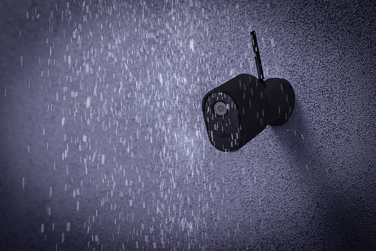 Outdoor-Kamera mit hohem Schutz gegen Wasser