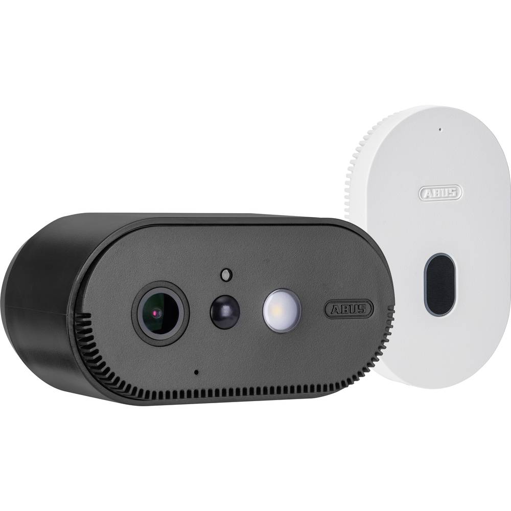 ABUS Akku Cam PPIC90000B WiFi IP-Bewakingscameraset 2-kanaals Met 1 camera 1920 x 1080 Pixel