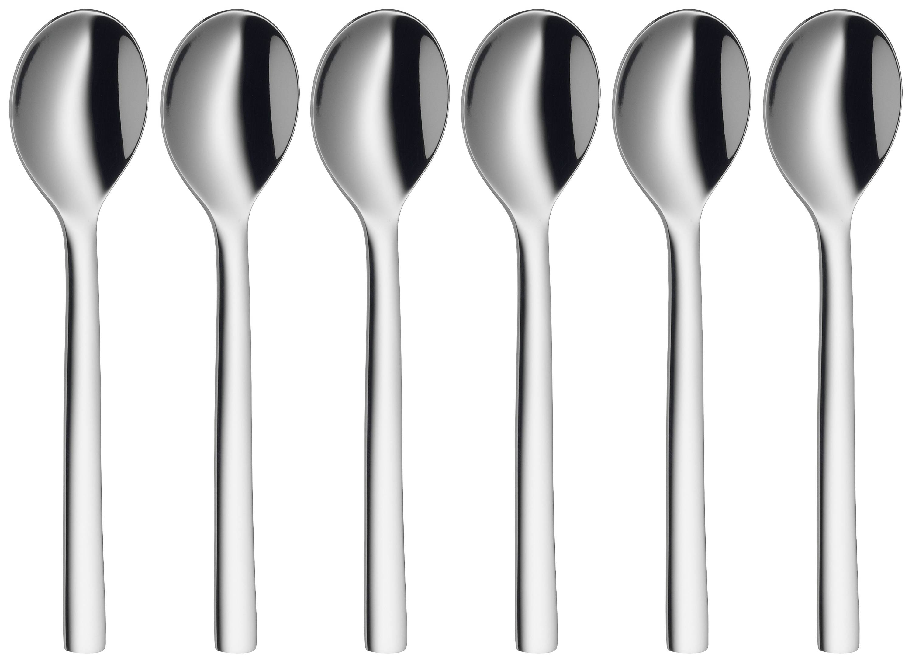 WMF 3201000266 Espressolöffel Set 6tlg 11cm Nuova Edelstahl poliert-0