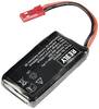 Reely Modellbau-Akkupack (LiPo) 3.7 V 600 mAh Zellen-Zahl: 1 30 C Softcase BEC-Buchse