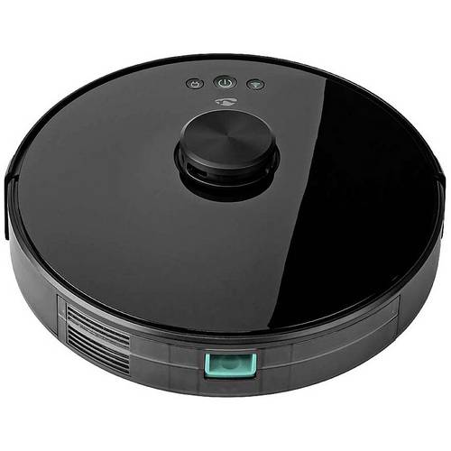 Nedis WIFIVCL001CBK Reinigungsroboter Schwarz App gesteuert, Fernbedienbar