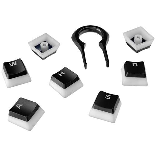 HyperX Pudding Keycaps Tastenkappen Schwarz