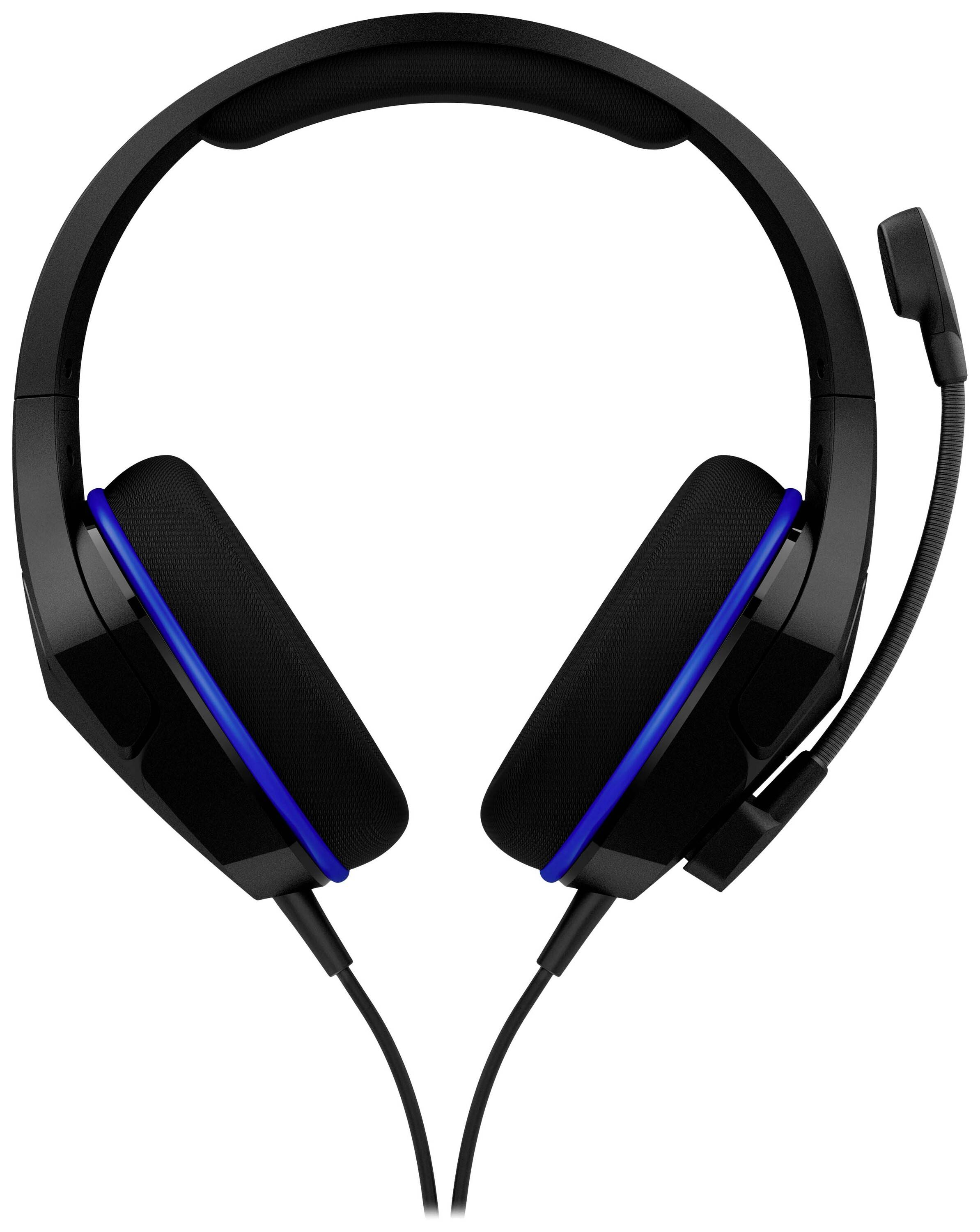 KINGSTON HyperX Cloud Stinger Core PS4 Headset Gaming Over Ear Headset kabelgebunden Schwarz/Blau La