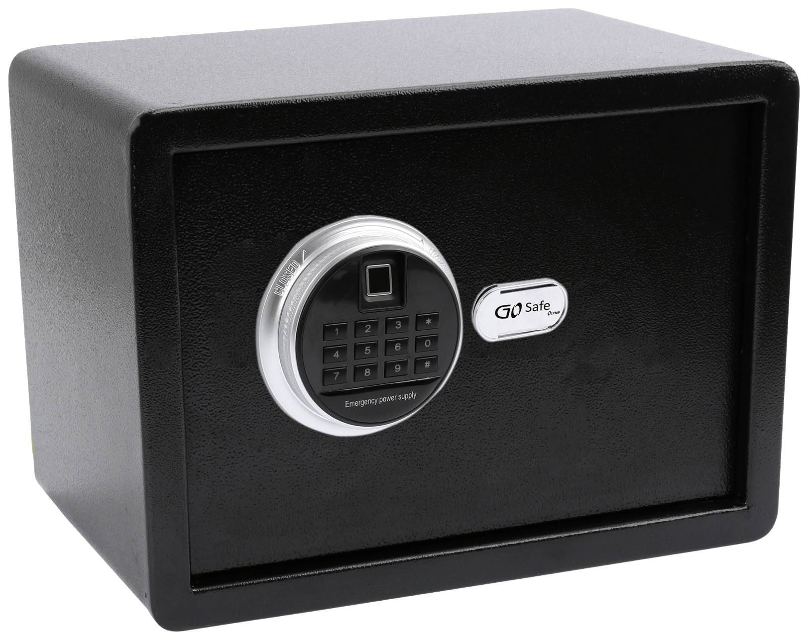 OLYMPUS Olymp 7102 Gosafe 120FP Tresor Fingerabdruckschloss, Zahlenschloss, Schlüsselschloss