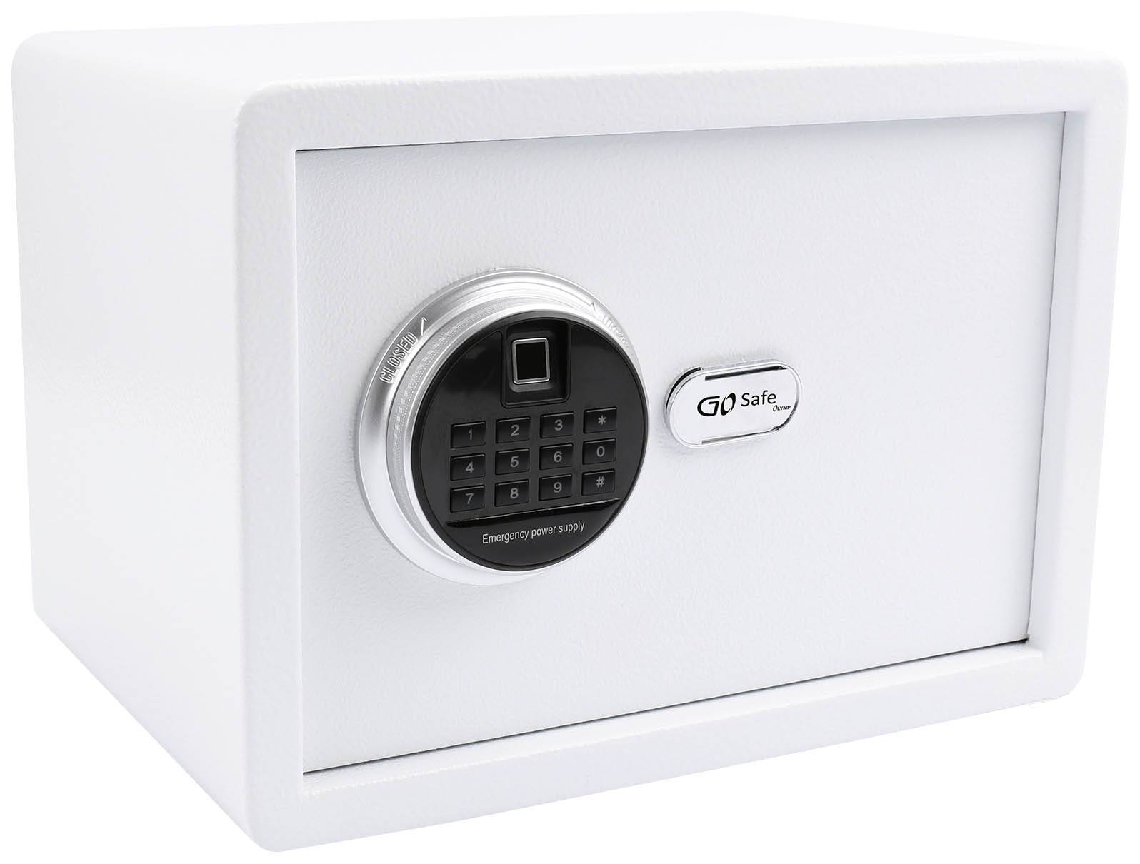 OLYMPUS Olymp 7103 Gosafe 120FP Tresor Fingerabdruckschloss, Zahlenschloss, Schlüsselschloss