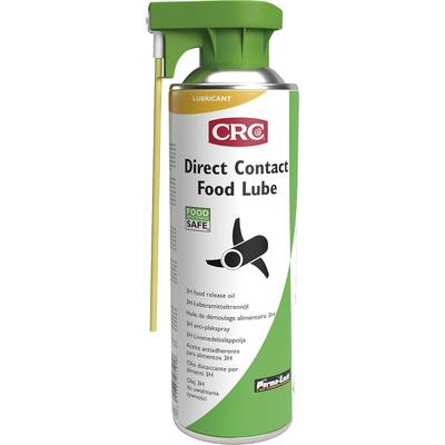 'Spraydose mit Aufschrift "Direct Contact Food Lube". Lebensmittelgeeignetes Schmiermittel für direkten Kontakt mit Lebensmitteln.'