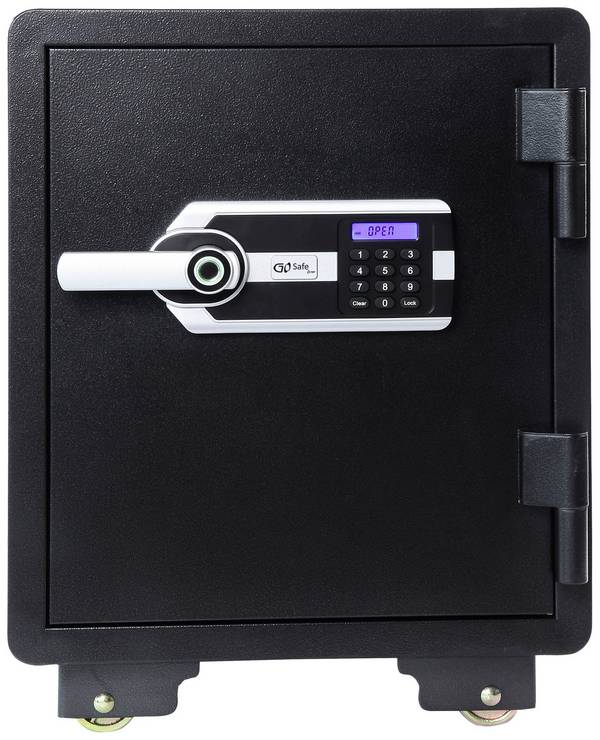 Olympia 7120 Gosafe 5300FP Tresor feuerfest Fingerabdruckschloss, Zahlenschloss, Schlüsselschloss
