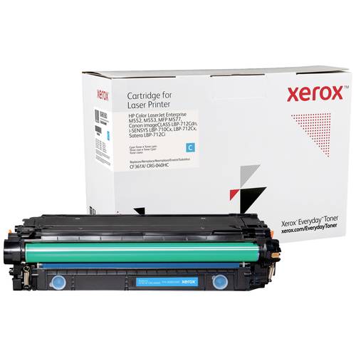 Xerox Toner ersetzt Canon, HP 508X (CF361X/ CRG-040HC) Kompatibel Cyan 9500 Seiten Everyday 006R03680