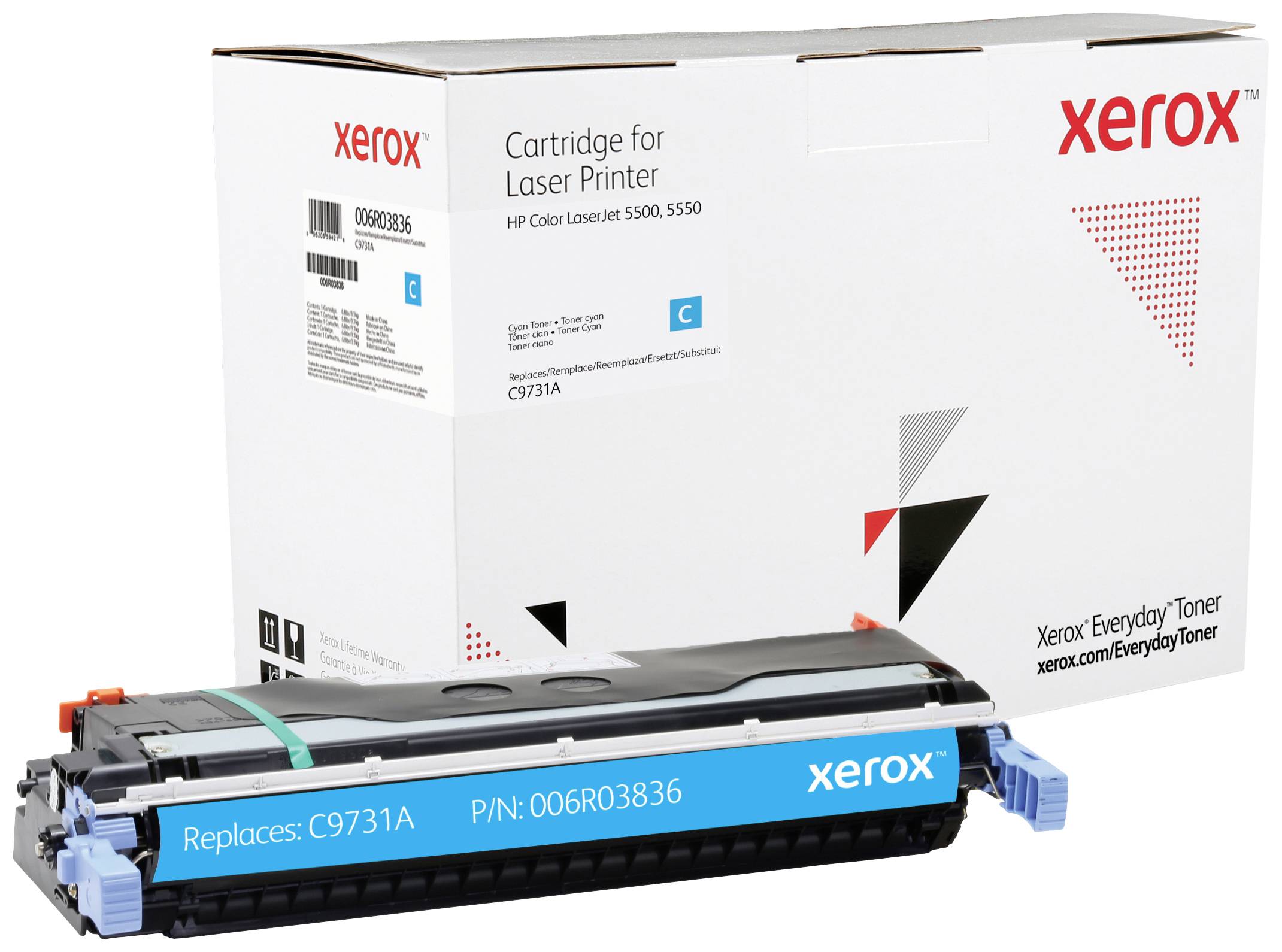 XEROX Everyday - Toner Cyan - ersetzt HP 645A für HP Color LaserJet 5500, 5550