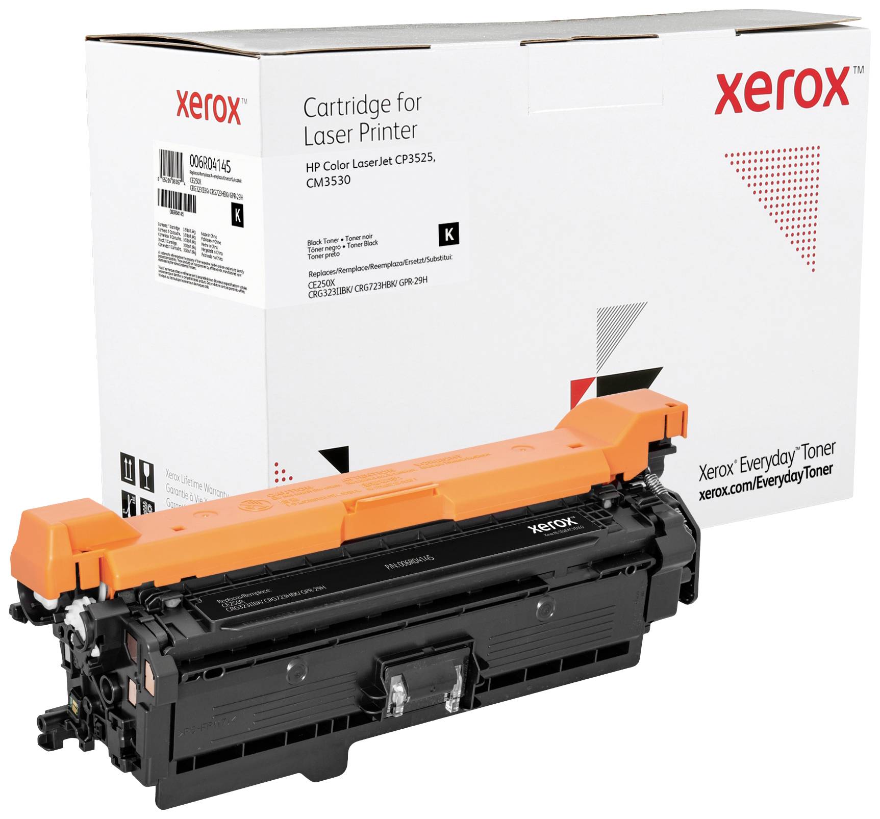 XEROX Everyday - Toner High Yield Schwarz - ersetzt HP 504X für HP Color LaserJet CP3525, CM3530