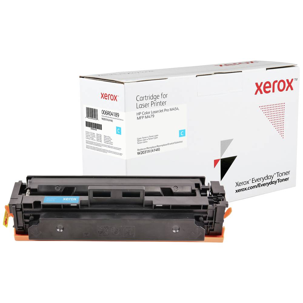 Xerox Everyday Toner vervangt HP 415X (W2031X) Cyaan 6000 bladzijden Compatibel Toner