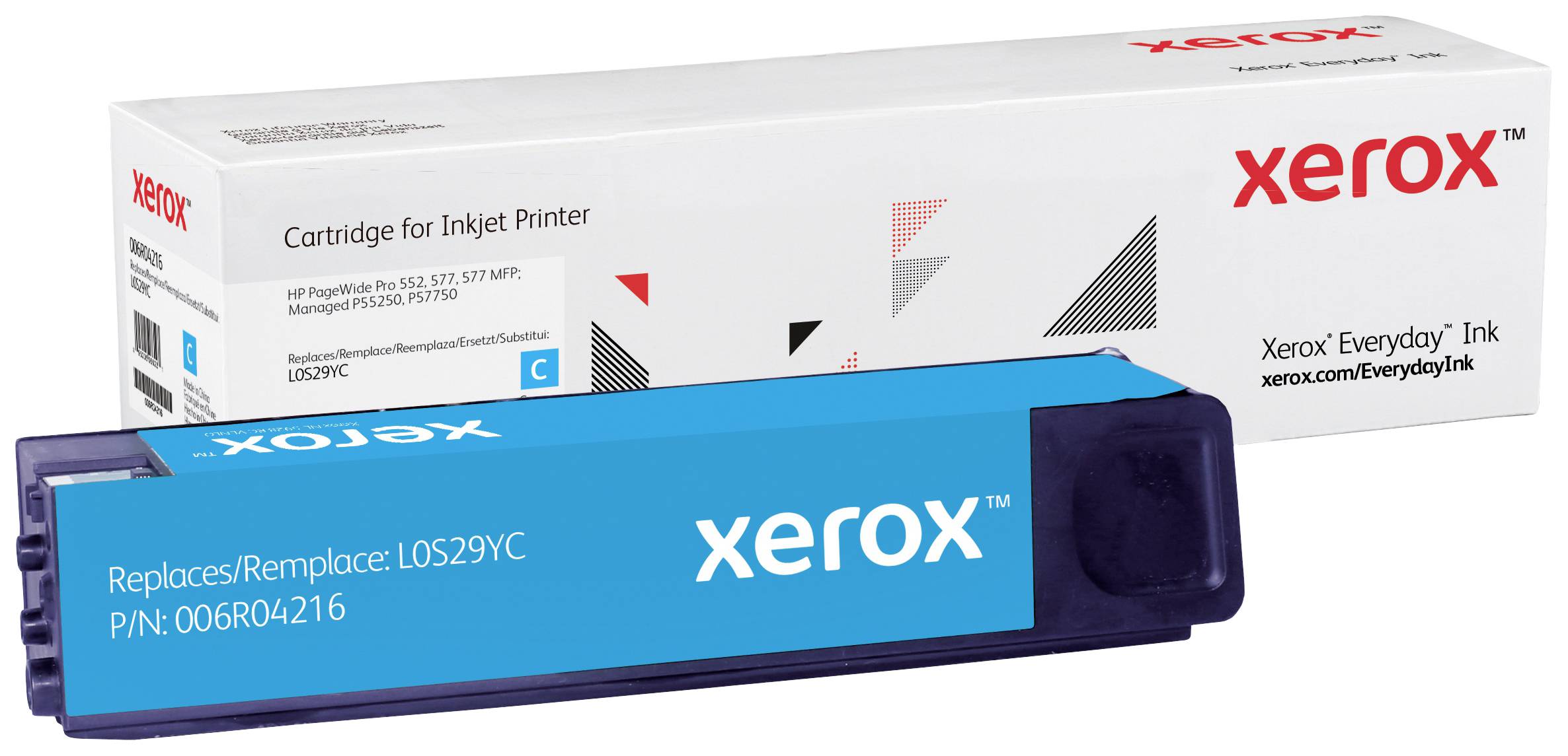 XEROX Everyday - Cyan - kompatibel - Tintenpatrone - für HP PageWide Managed MFP P57750dw, P55250dw