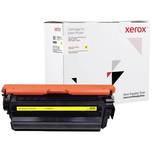 Xerox Toner ersetzt HP 655A (CF452A) Kompatibel Gelb 10500 Seiten Everyday 006 R 04345