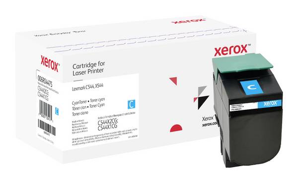 XEROX - Everyday - Cyan - kompatibel - Tonerpatrone (Alternative zu: Lexmark C544X1CG, Lexmark C544X2CG)