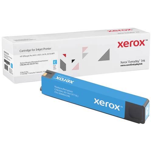 Xerox Druckerpatrone ersetzt HP, Troy HP 971XL (CN626AE, CN626A, CN626AM) Kompatibel Cyan Everyday 006 R 04596