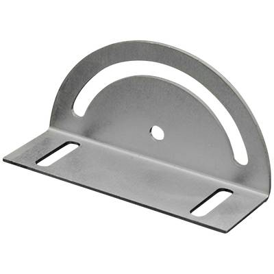 Metallwinkelhalterung mit drei Befestigungslöchern, geeignet zur sicheren Montage von Regalen oder ähnlichen Anwendungen an Wänden.