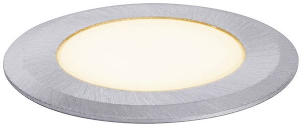 Paulmann Floor downlight 2200K rd 94726 Bodeneinbauleuchte LED fest eingebaut LED   2.2 W Aluminium