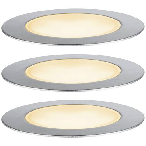 Paulmann P+S Floor Set insect friendly 94722 Beleuchtungssystem Plug & Shine LED-Gartenstrahler-Starter-Set LED 6 W Gold...