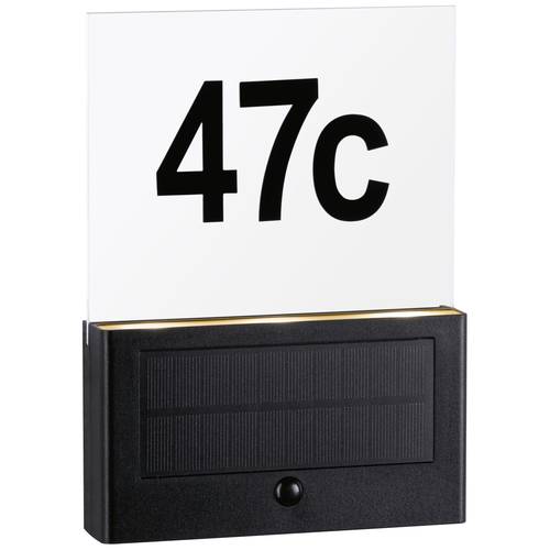 Paulmann 94725 Neda IP44 2200K Solar-Hausnummernleuchte EEK: G (A - G) 1 W Anthrazit