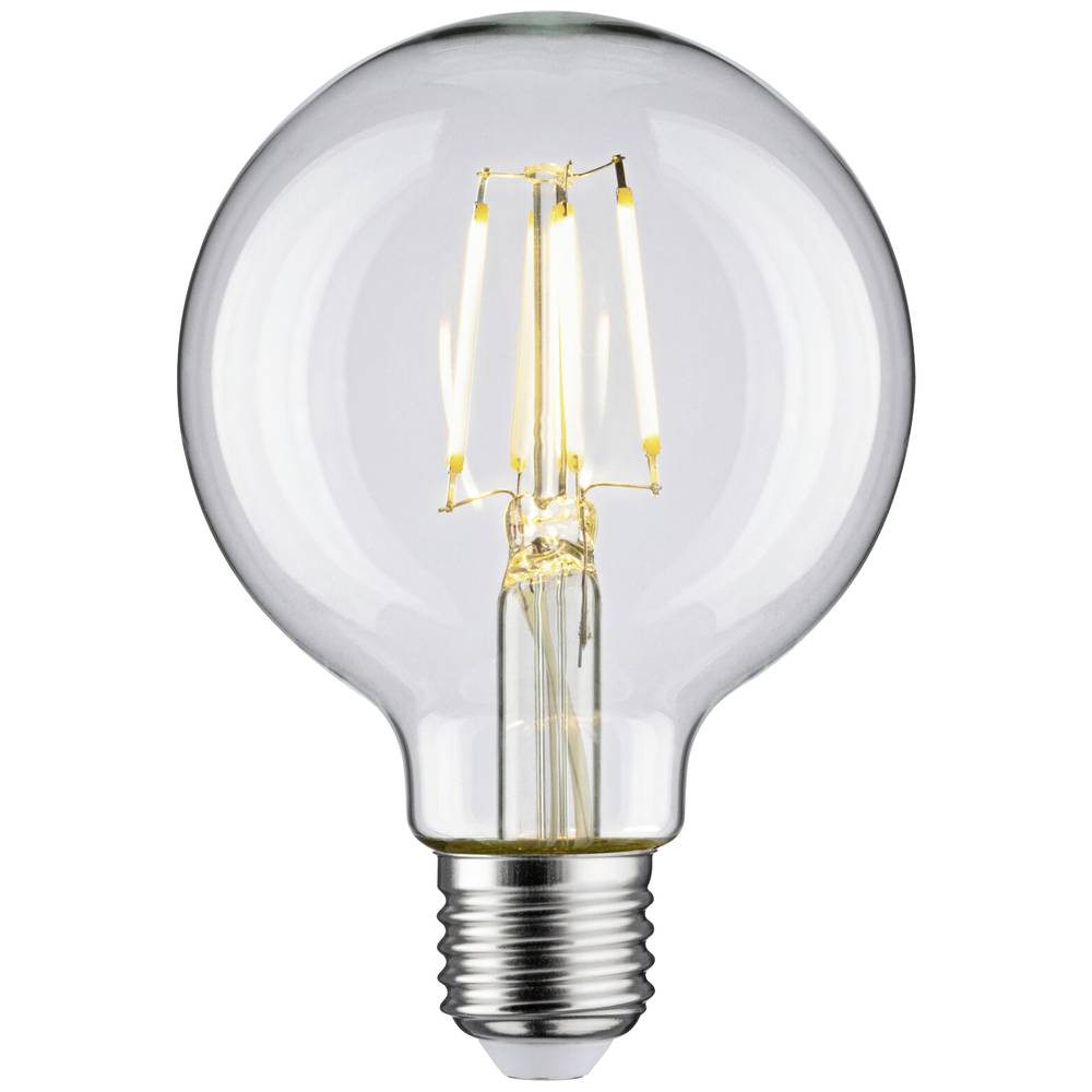Paulmann 28954 LED-lamp Energielabel F (A G) E27 4.8 W Warmwit (Ø x h) 80 mm x 120 mm 1 stuk(s)