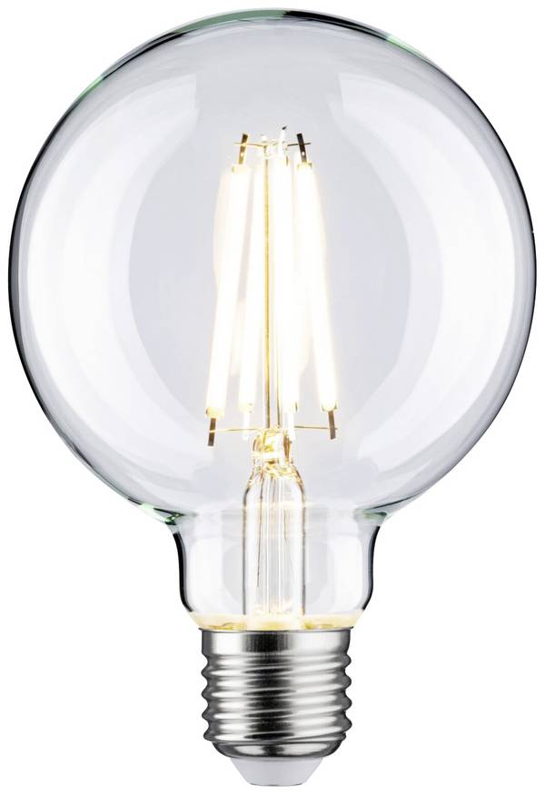 Paulmann 28970 LED EEK E (A - G) E27  9 W = 75 W Warmweiß (Ø x H) 95 mm x 140 mm  1 St.